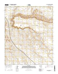 Mesa Parada NW 2014 topographic map thumbnail