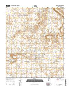 Mesa Redonda NW 2014 topographic map thumbnail