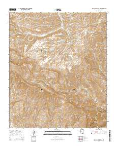Mescal Warm Spring 2014 topographic map thumbnail