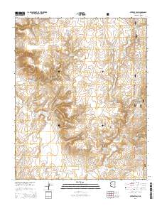 Metzger Tank 2014 topographic map thumbnail