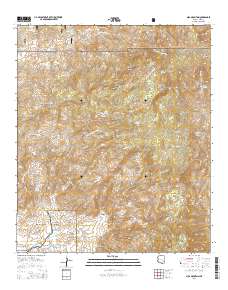 Mica Mountain 2014 topographic map thumbnail