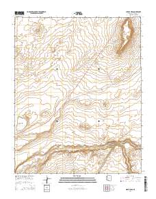 Middle Mesa 2014 topographic map thumbnail