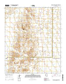 Middle Mountains North 2014 topographic map thumbnail
