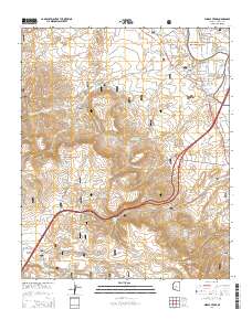 Middle Verde 2014 topographic map thumbnail