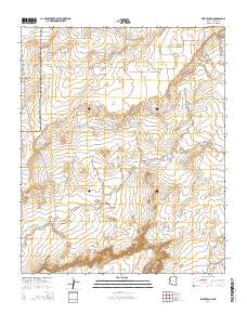 Milky Ranch 2014 topographic map thumbnail