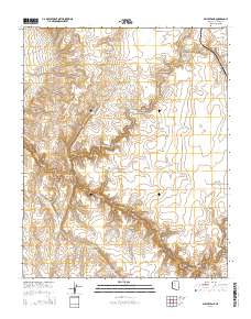 Miller Tank 2014 topographic map thumbnail