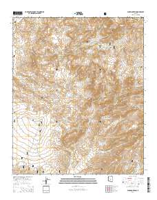 Mine Mountain 2014 topographic map thumbnail