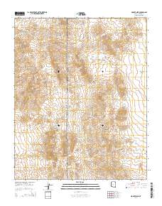 Mohave Mine 2014 topographic map thumbnail