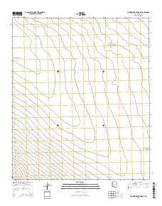Mohawk Mountains NE 2014 topographic map thumbnail
