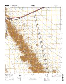 Mohawk Mountains NW 2014 topographic map thumbnail