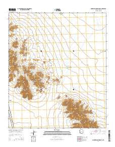 Mohawk Mountains SE 2014 topographic map thumbnail