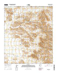 Kaka NW 2014 topographic map thumbnail