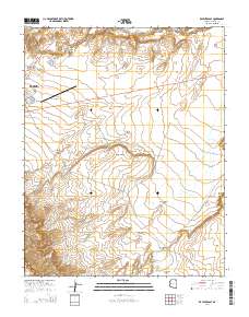 Kayenta East 2014 topographic map thumbnail