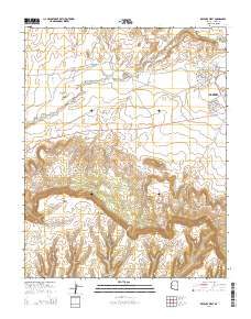 Kayenta West 2014 topographic map thumbnail