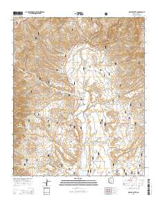 Kayler Butte 2014 topographic map thumbnail