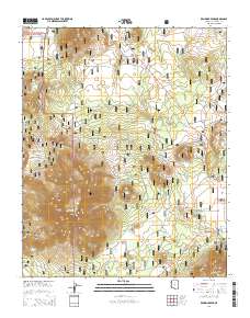Kendrick Peak 2014 topographic map thumbnail