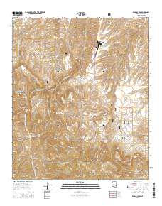 Kennedy Peak 2014 topographic map thumbnail