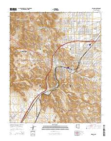 Kingman 2014 topographic map thumbnail
