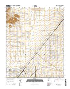 Kingman Airport 2014 topographic map thumbnail