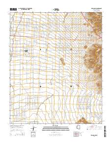 Kingman NW 2014 topographic map thumbnail