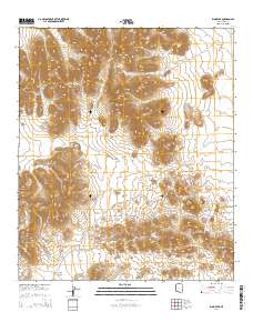 Kino Peak 2014 topographic map thumbnail