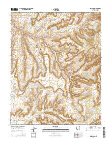 Kinusta Mesa 2014 topographic map thumbnail