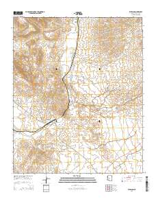 Kirkland 2014 topographic map thumbnail