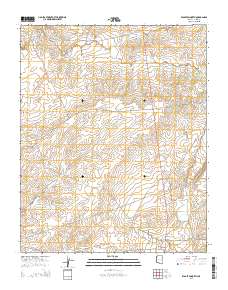 Klagetoh North 2014 topographic map thumbnail