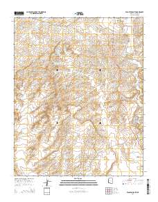 Klagetoh South 2014 topographic map thumbnail