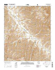 Klondyke 2014 topographic map thumbnail