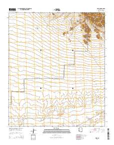 Kofa 2014 topographic map thumbnail