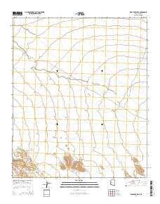 Kofa Deep Well 2014 topographic map thumbnail