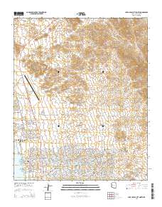 Lake Havasu City North 2014 topographic map thumbnail