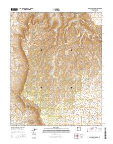 Last Chance Canyon 2014 topographic map thumbnail