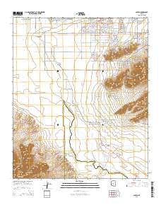 Laveen 2014 topographic map thumbnail