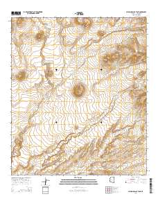 Million Dollar Tank 2014 topographic map thumbnail