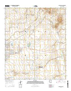 Lewis Springs 2014 topographic map thumbnail