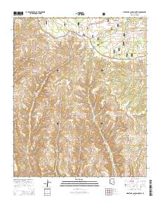 Limestone Canyon North 2014 topographic map thumbnail
