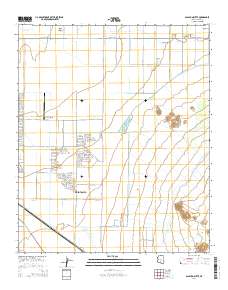 Sacaton Butte 2014 topographic map thumbnail