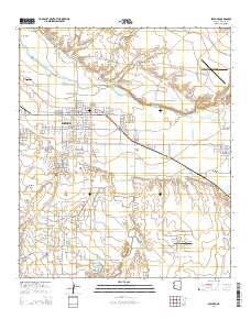 Safford 2014 topographic map thumbnail