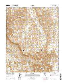 Saint George Canyon 2014 topographic map thumbnail