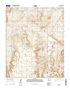Salado 2014 topographic map thumbnail