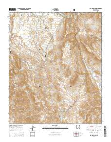 Salt River Peak 2014 topographic map thumbnail