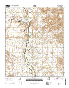 San Carlos 2014 topographic map thumbnail