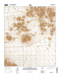 San Pedro 2014 topographic map thumbnail