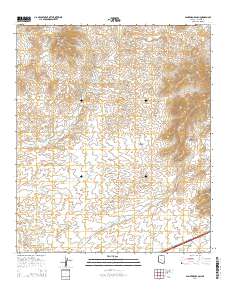 San Pedro Ranch 2014 topographic map thumbnail