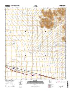 San Simon 2014 topographic map thumbnail