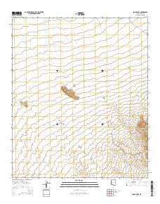 Sand Wells 2014 topographic map thumbnail