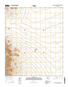 Santa Rosa Mountains NE 2014 topographic map thumbnail