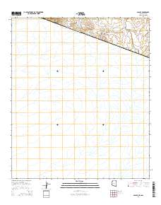 Sasabe 2014 topographic map thumbnail